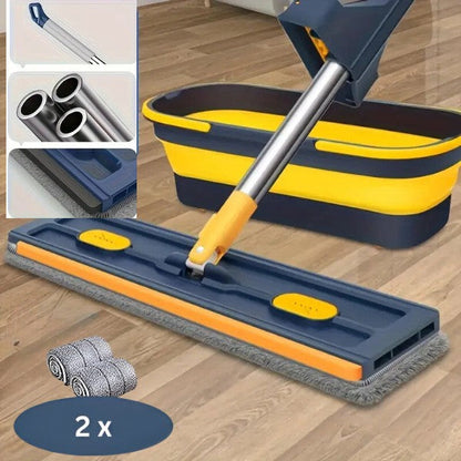 Cleansyra zelfuitwringende 360° vloerwisser