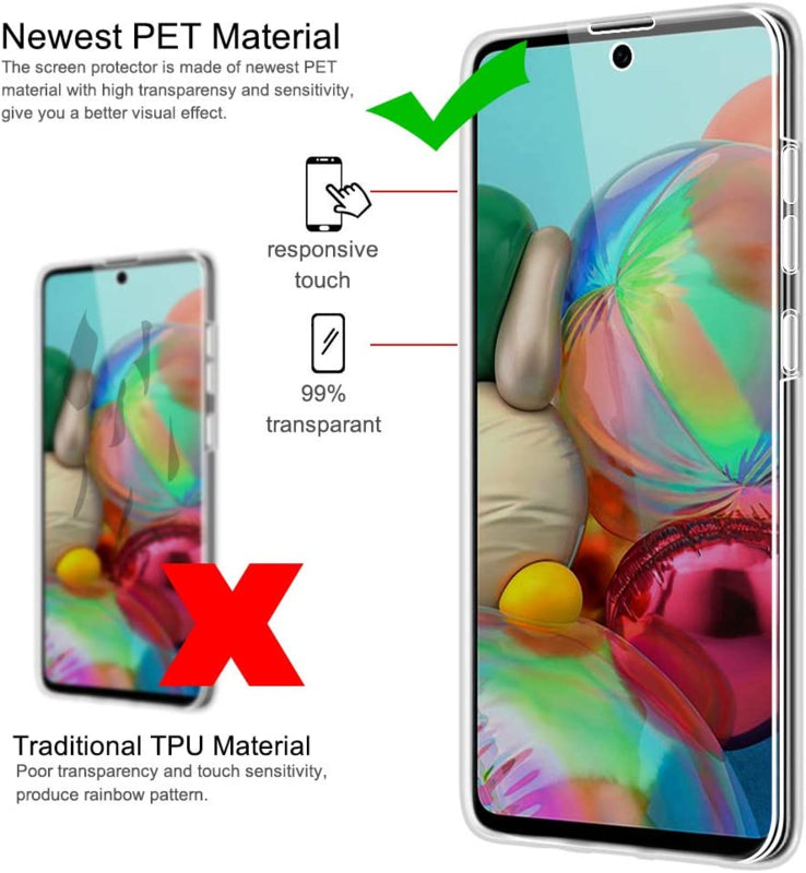 Galaxy A71 360° ultra clear hoesje