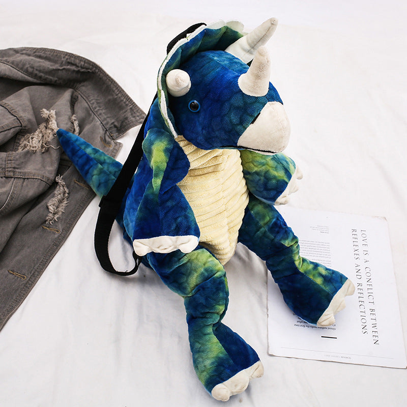 DazzleDino pluche dinosaurus rugzak