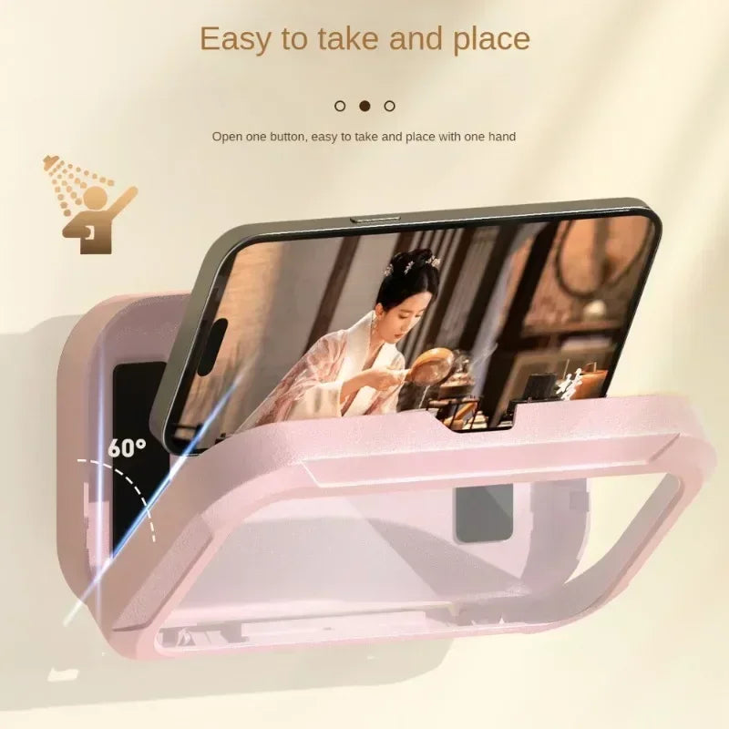 ShowerView™ waterdichte douche telefoonhouder