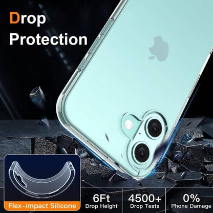 iPhone 16 Plus Premium Soft TPU hoesje transparant