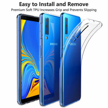 Galaxy A7 2018 transparant TPU hoesje