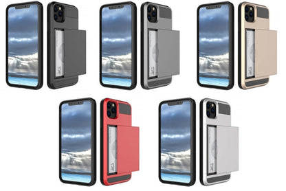 Slide Armor iPhone 14 Plus hoesje met pashouder