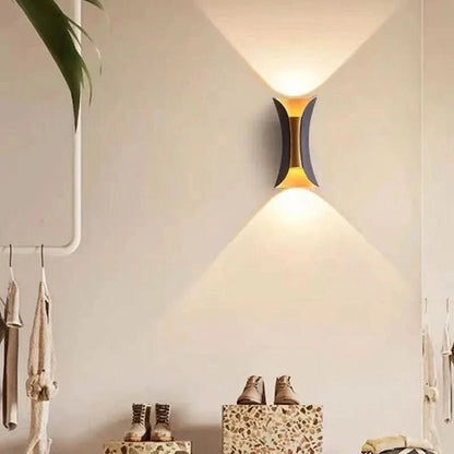 Orr Curved LED buitenwandlamp