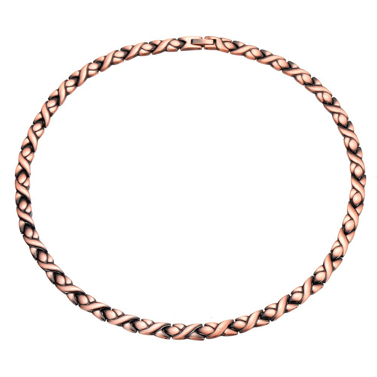 Gevlochten Vintage Koperen Ketting
