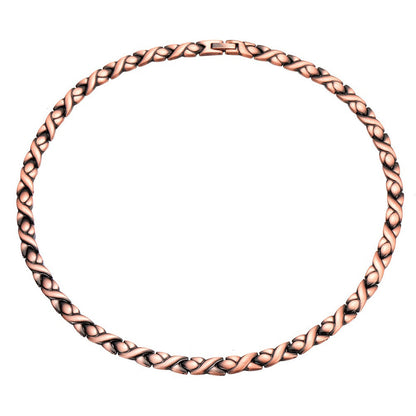 Gevlochten Vintage Koperen Ketting