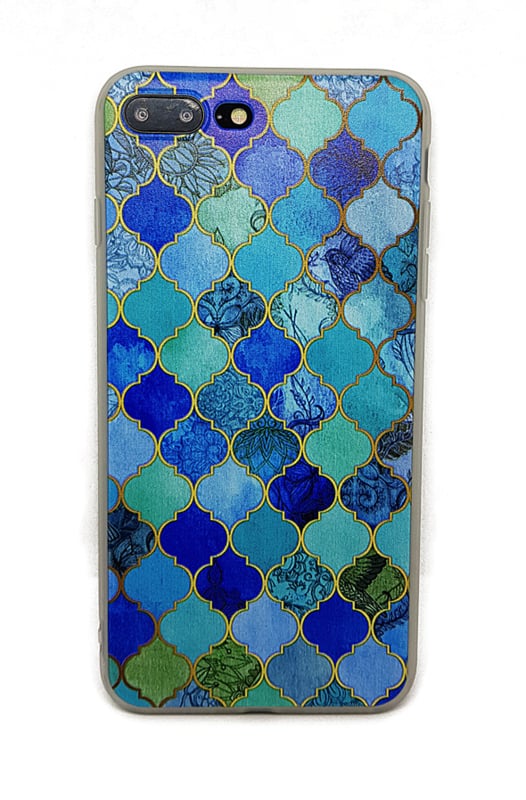 iPhone 7 Plus / 8 Plus Soft TPU Hoesje Marmer Mozaïek