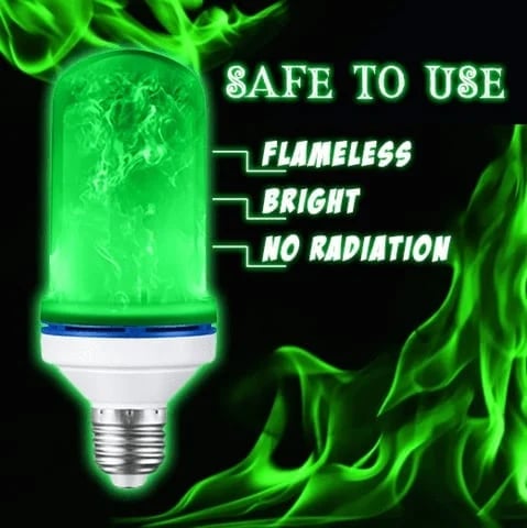 BlazeBulb LED vlamlamp met vlameffect