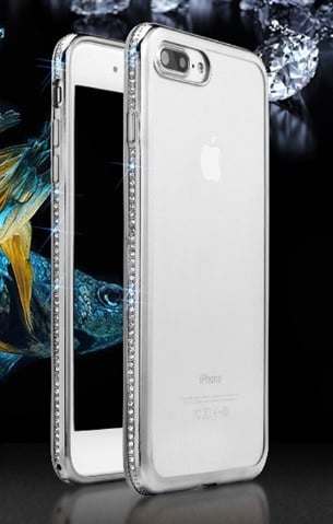 iPhone 7 Plus / 8 Plus strass bling hoesje