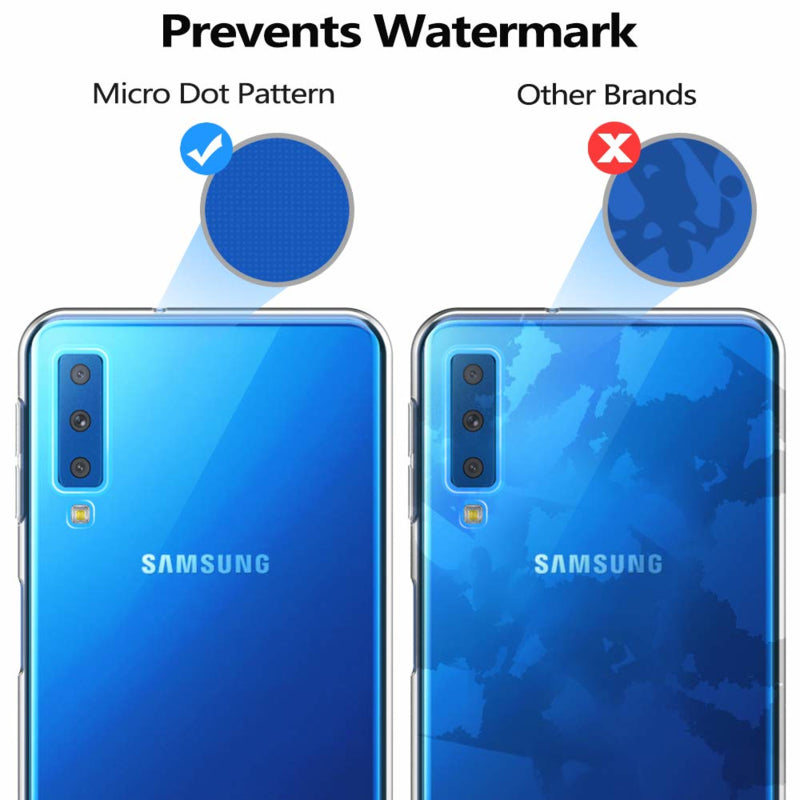 Galaxy A7 2018 transparant TPU hoesje
