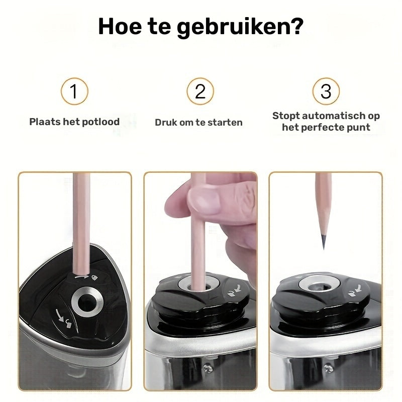 Elektrische potloodslijper