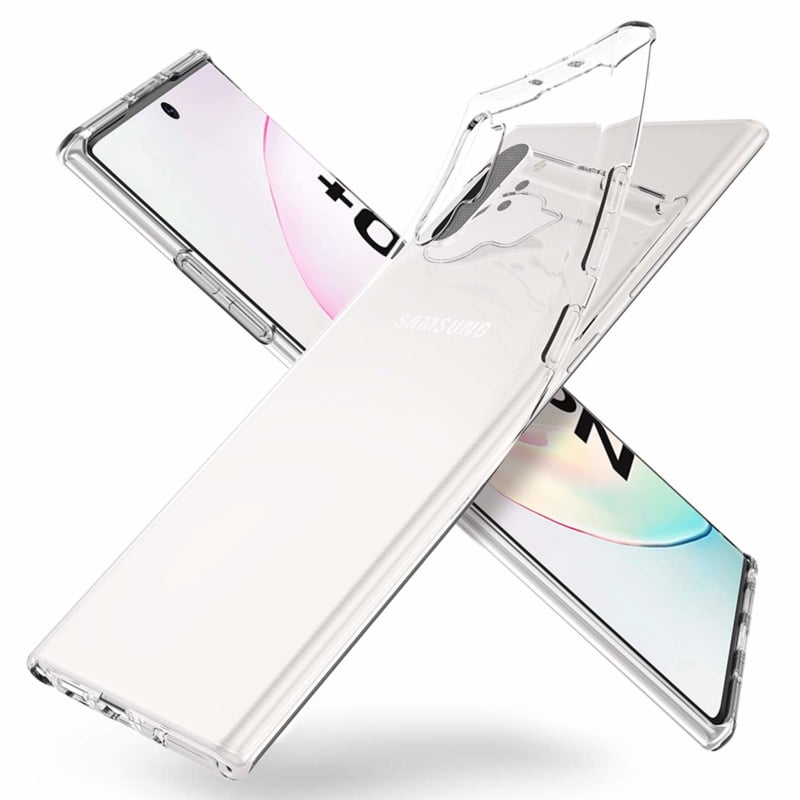 Galaxy Note 10 Plus transparant TPU hoesje