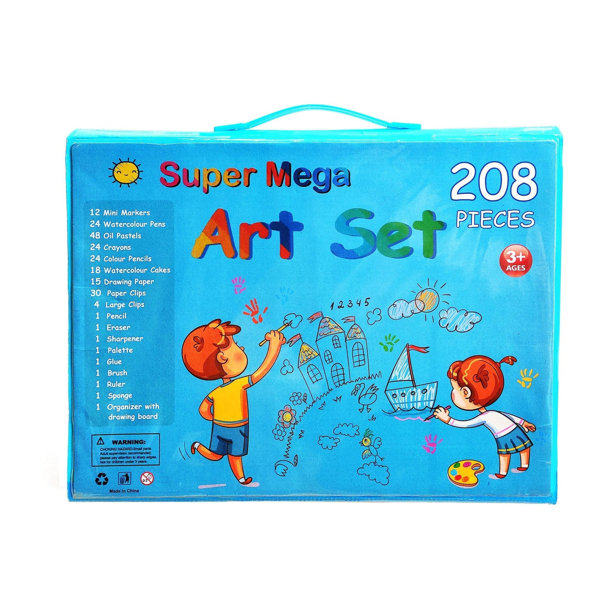ColorSet 208-delige kunstset voor kinderen