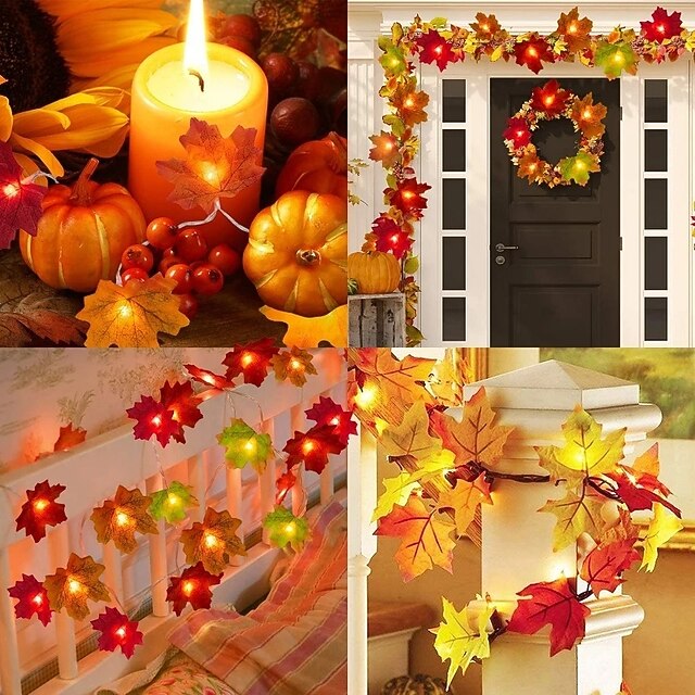 AutumnLed LED esdoornblad lichtketting