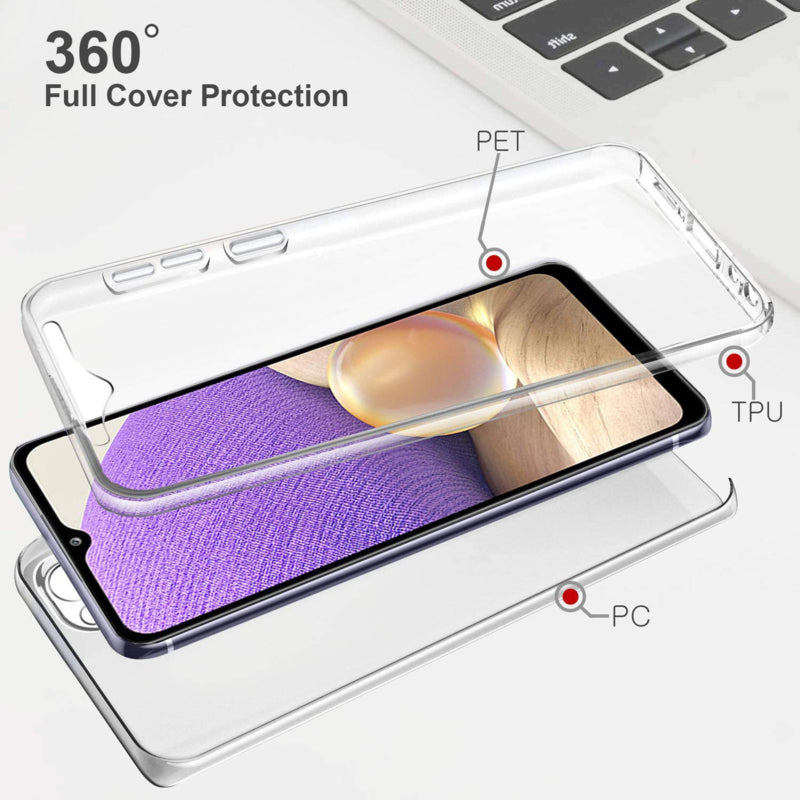 Galaxy A32 5G 360° Ultra Clear hybride hoesje