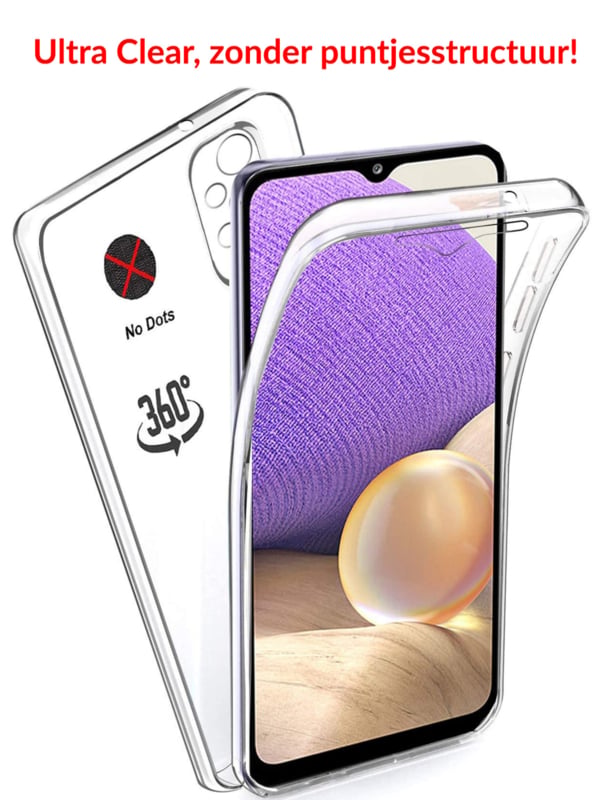 Galaxy A32 5G 360° Ultra Clear hybride hoesje