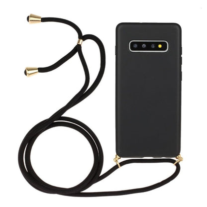 Galaxy S10 crossbody TPU hoesje met koord