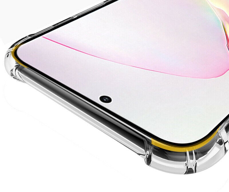 Galaxy S9 transparant TPU hoesje met pasjesvakje