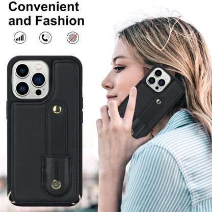 iPhone 16 Pro hoesje met pasjeshouder en koord