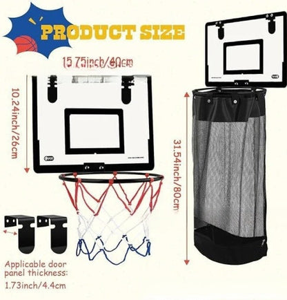 HoopHamper basketbal wasmand