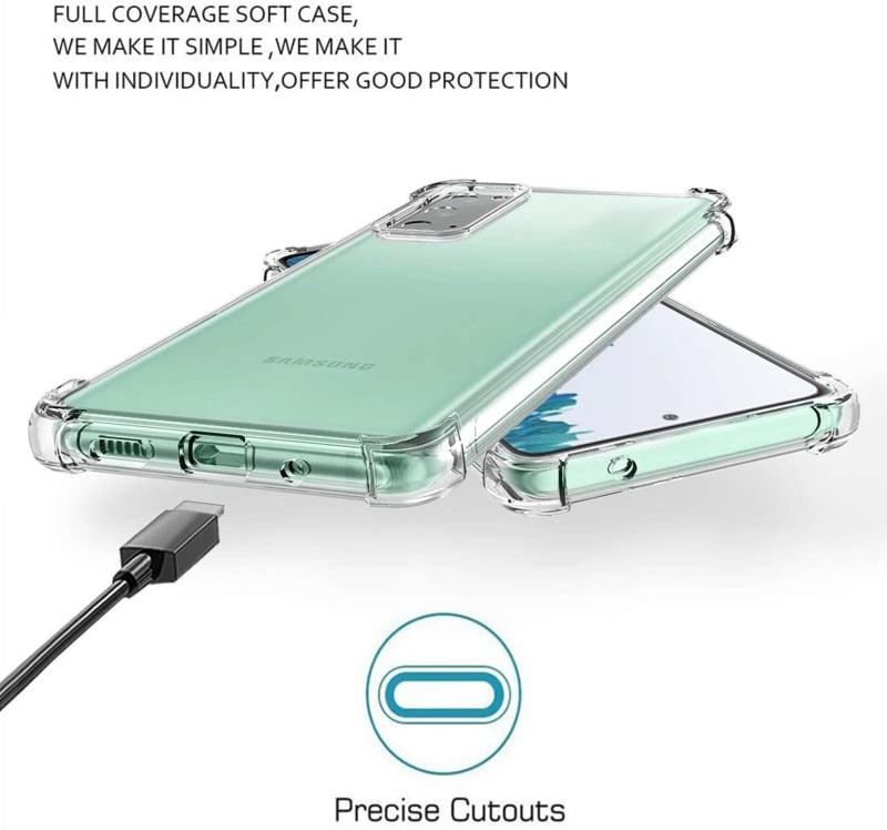 Galaxy S20 FE transparant schokbestendig TPU hoesje