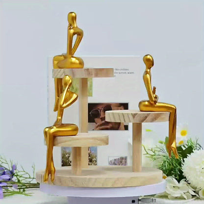 ThinkGold decoratieve harsfiguren set van 3