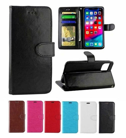 iPhone 11 Pro Max Leren Portemonnee Hoesje