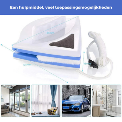 ClearSwipe magnetische dubbelzijdige raamreiniger