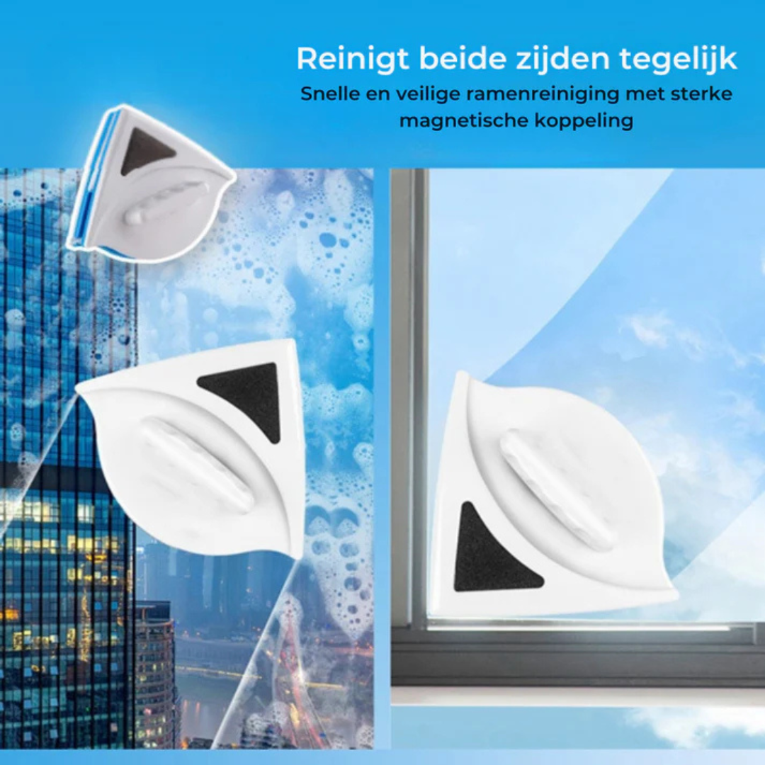 ClearSwipe magnetische dubbelzijdige raamreiniger