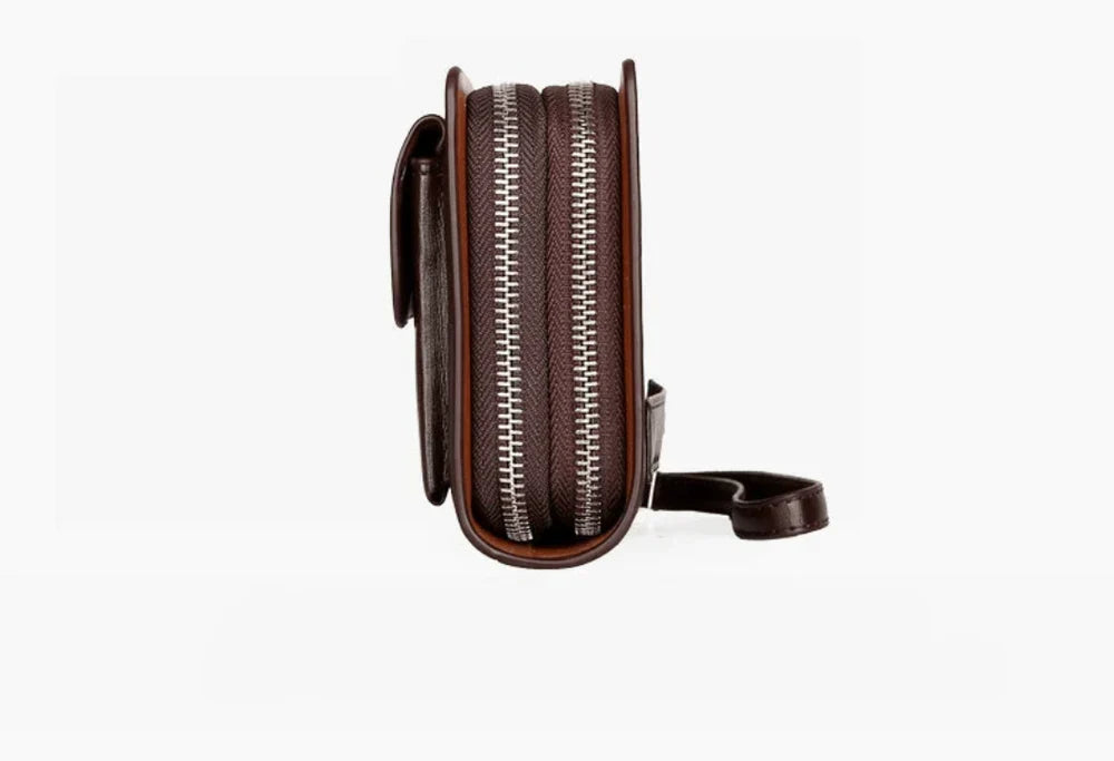 Korren leren heren clutch