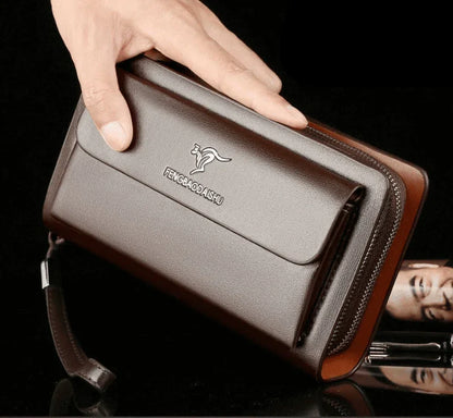 Korren leren heren clutch
