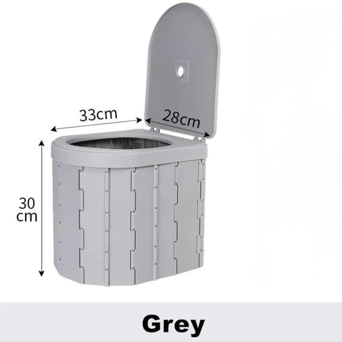 FoldFlush draagbaar vouwtoilet