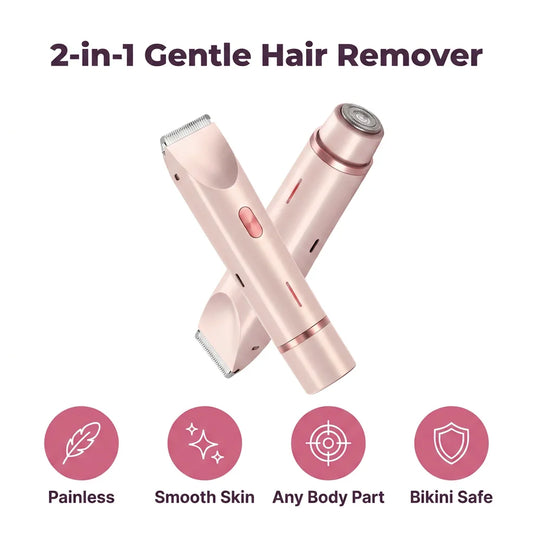 SoftShave 2-in-1 zachte ladyshave