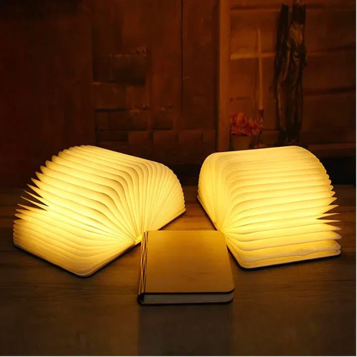 BookLamp draadloze houten boeklamp