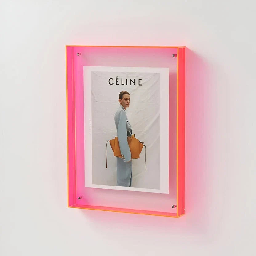 Helder acryl fotolijst minimalistische wandlijst