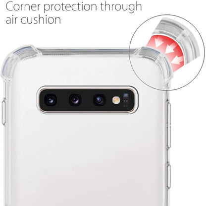 Galaxy S10 Plus crossbody transparant TPU hoesje