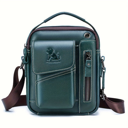 LionCarry leren crossbody handtas