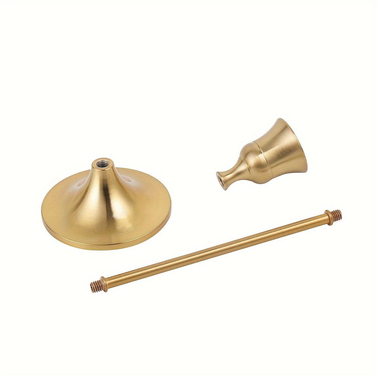 Manteluxe kegelvormige kaarsenhouder set