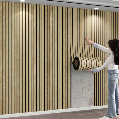 WoodSkin 3D zelfklevend schuimhout behang