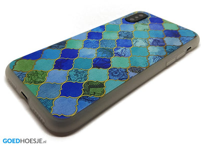 iPhone X / Xs TPU Hoesje Marmer Mozaïek