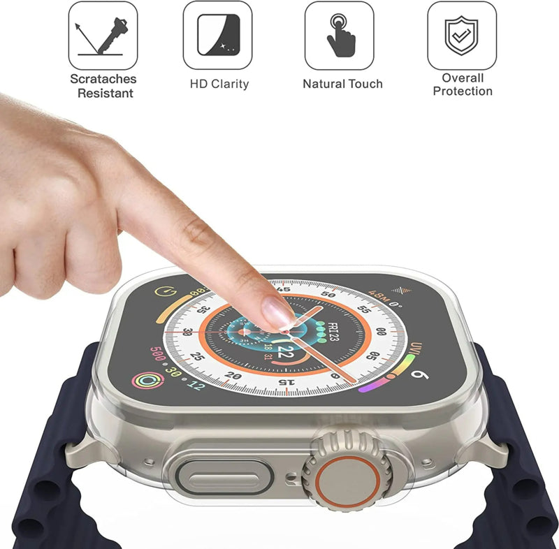 Apple Watch Ultra 49MM transparant TPU hoesje