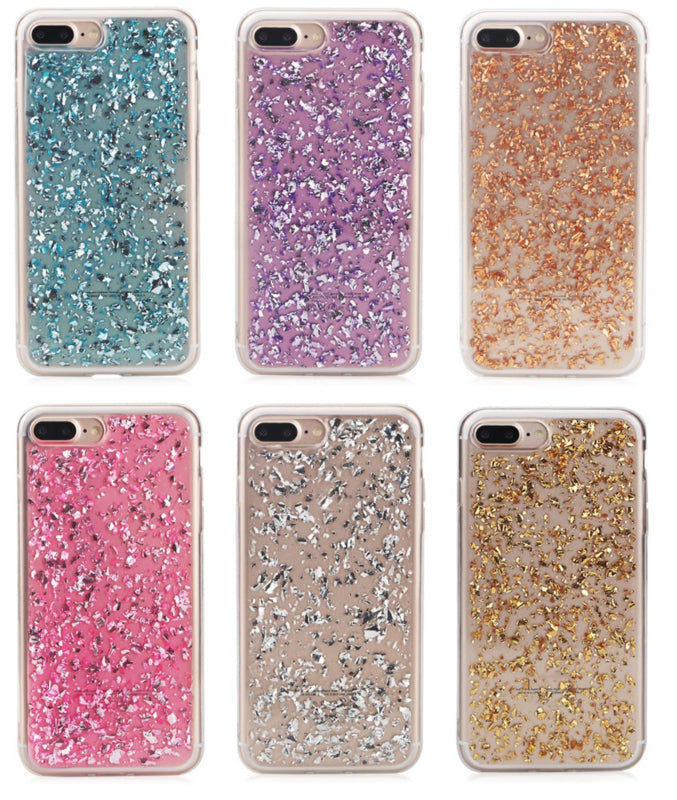iPhone 7 Plus / 8 Plus TPU bling glitterhoesje
