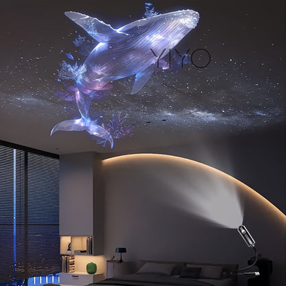 USB-projector nachtlamp met dromerig patroon