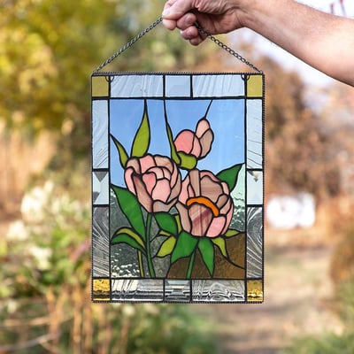 Lumio AeriGlass acryl glas-in-lood wanddecoratie