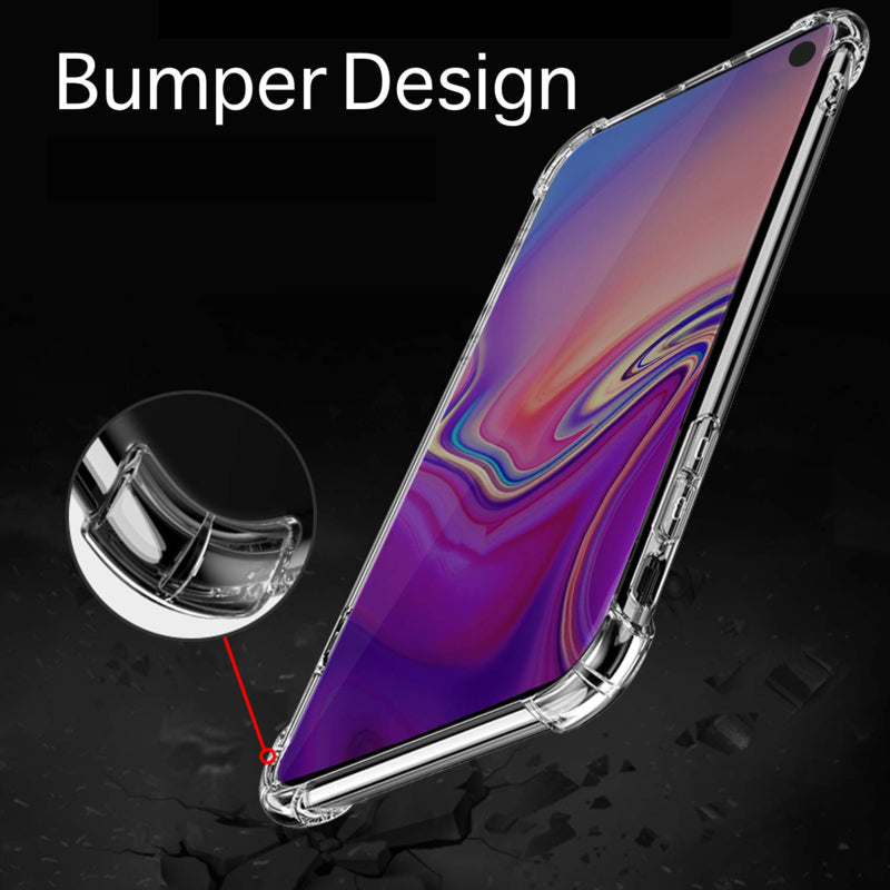Galaxy S10 transparant TPU hoesje