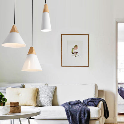 Navelle Scandinavische houten hanglamp