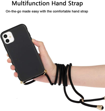 iPhone 12 Mini crossbody TPU hoesje met koord