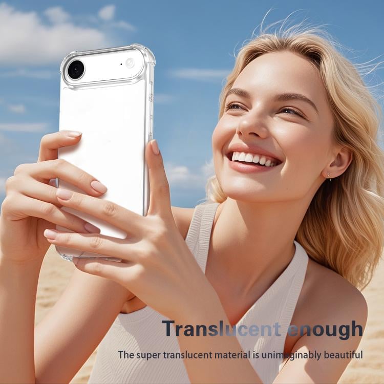 iPhone Air transparant schokbestendig TPU-hoesje