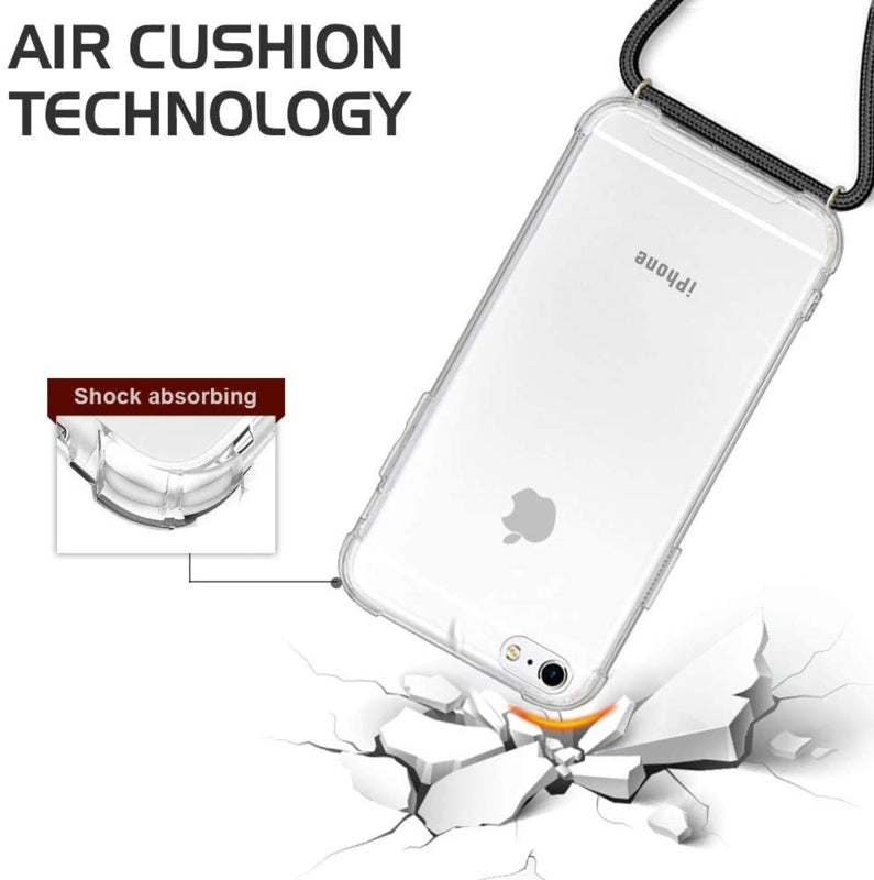 iPhone 6 Plus / 6S Plus TPU Hoesje met Koord