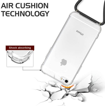 iPhone 6 Plus / 6S Plus TPU Hoesje met Koord
